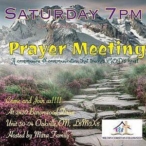 RECAP – Saturday 2017-09-09 Prayer Meeting