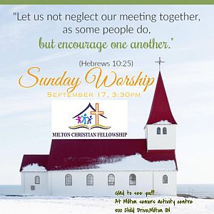 RECAP – Sunday 2017-09-17 Worship Service