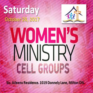 RECAP – Saturday 2017-10-28 Women’s Fellowship