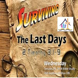 RECAP – Wednesday 2018-01-21 Bible Study