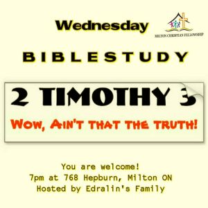 RECAP – Wednesday 2018-01-31 Bible Study