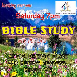 RECAP – Saturday 2015-04-21 Bible Study